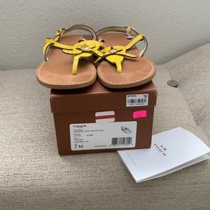 Yellow Sandals